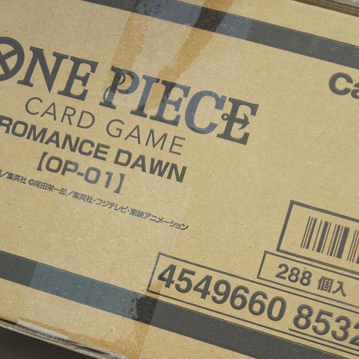 1カートン OP-01 ONEPIECE ワンピース カードゲーム ROMANCE DAWN