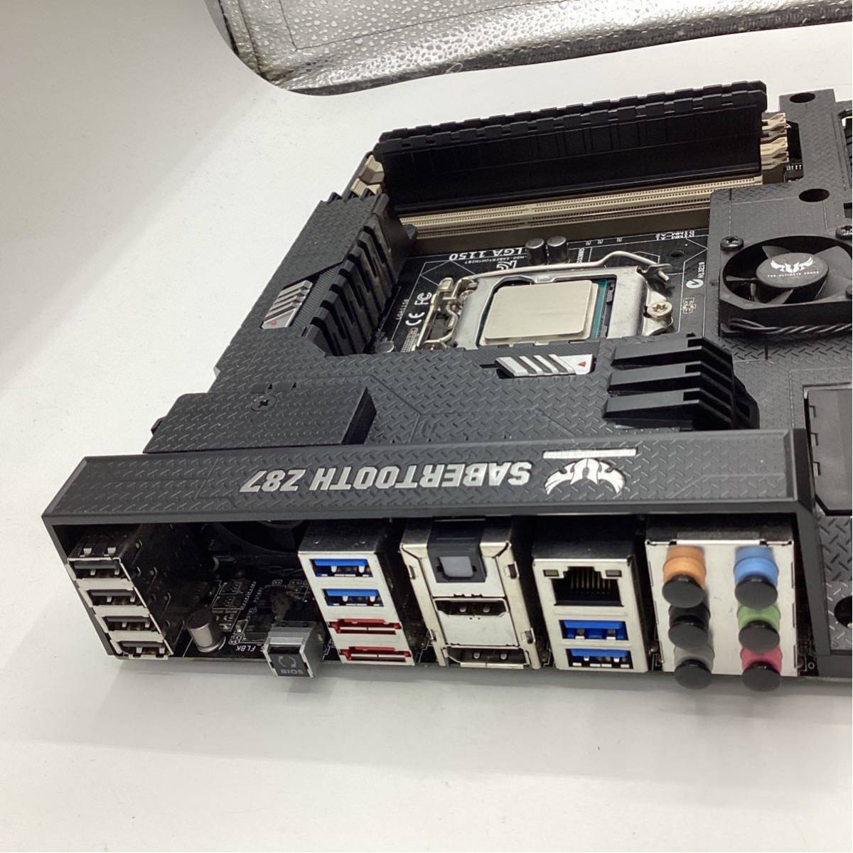65%OFF【送料無料】 SABERTOOTH Z87 +CPUクーラー① 4771 i7 +core PC