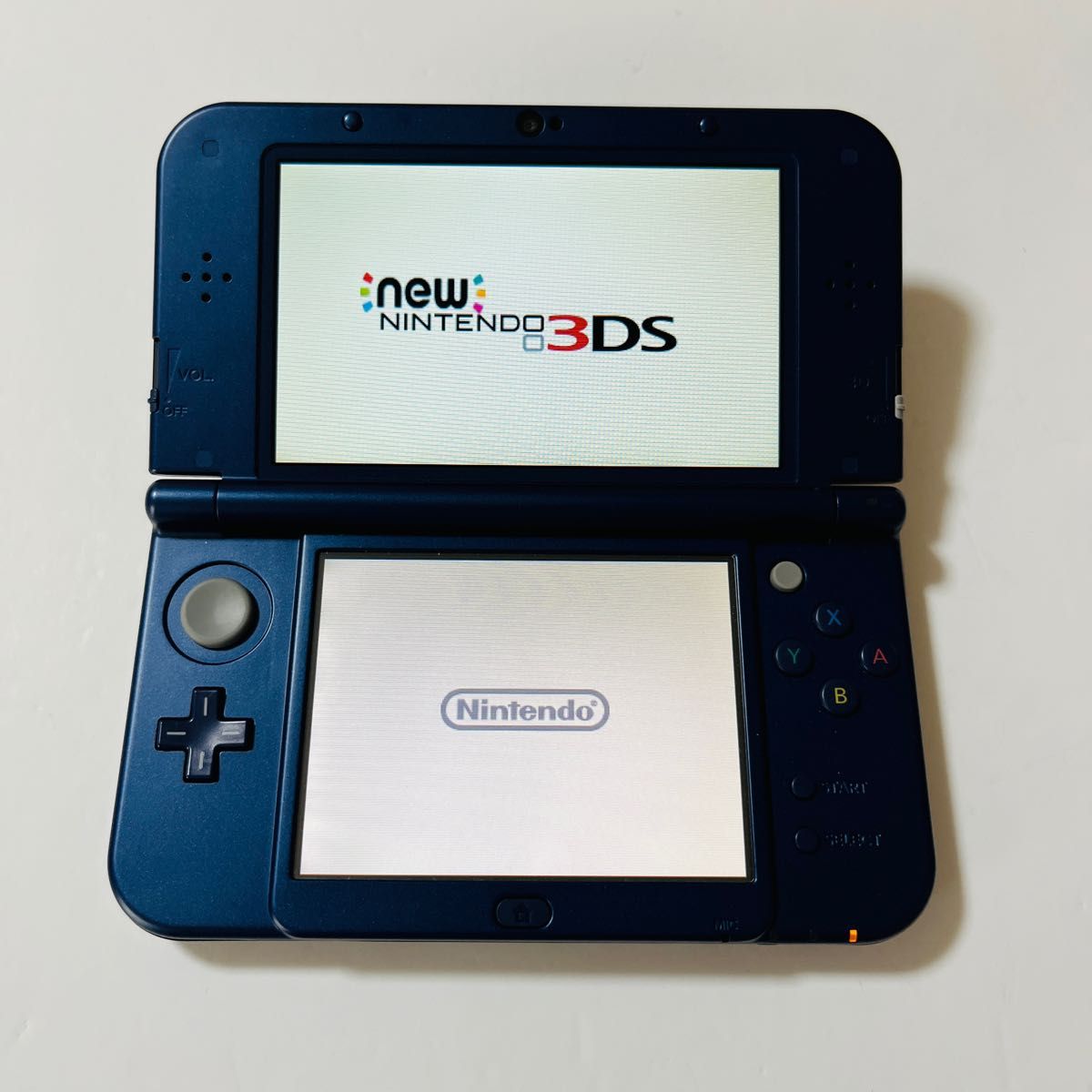 完動品！NEWニンテンドー3DS LL メタリックブルー-