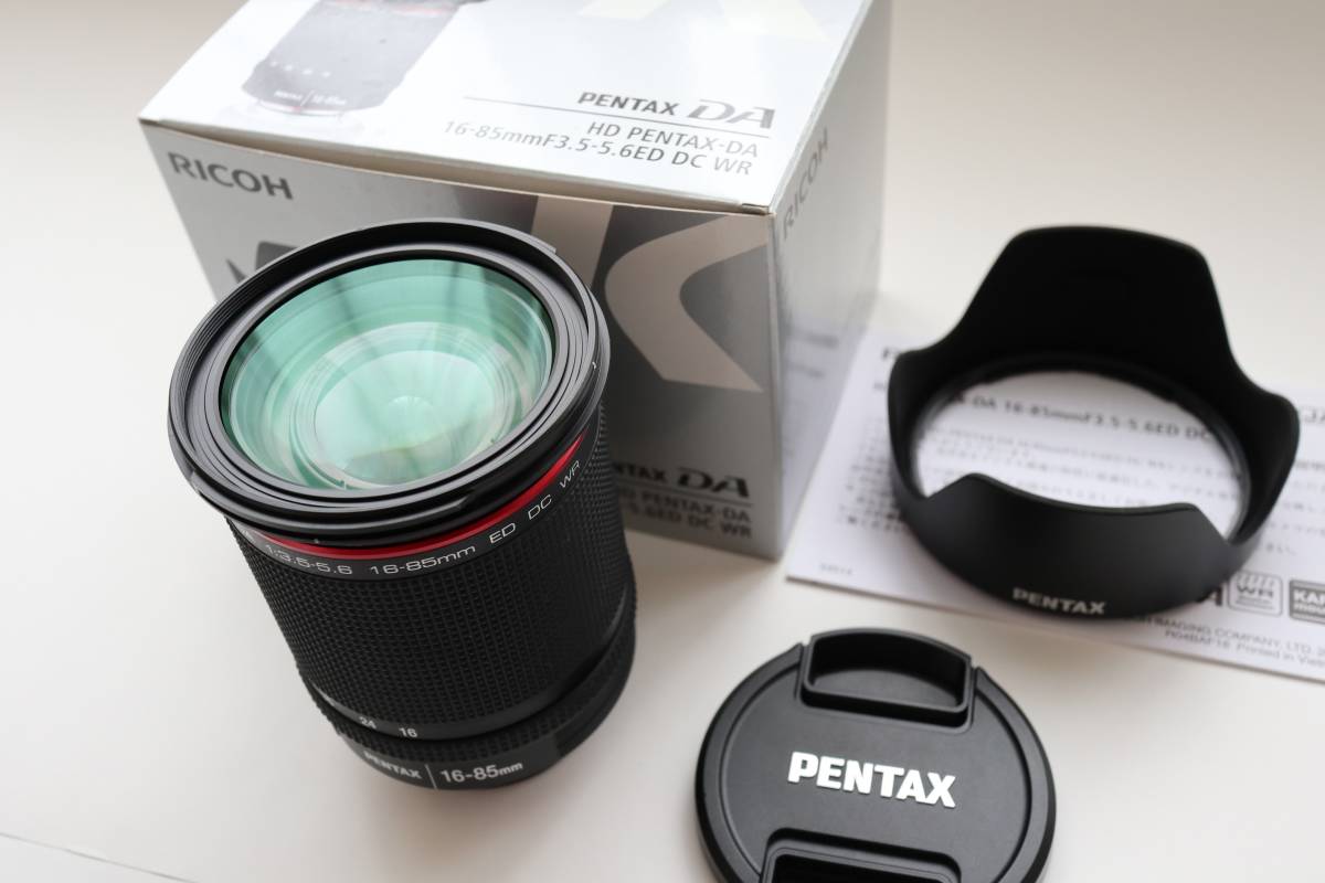 □PENTAX/ペンタックス HD PENTAX-DA 16-85mm F3.5-5.6ED DC WR 美品
