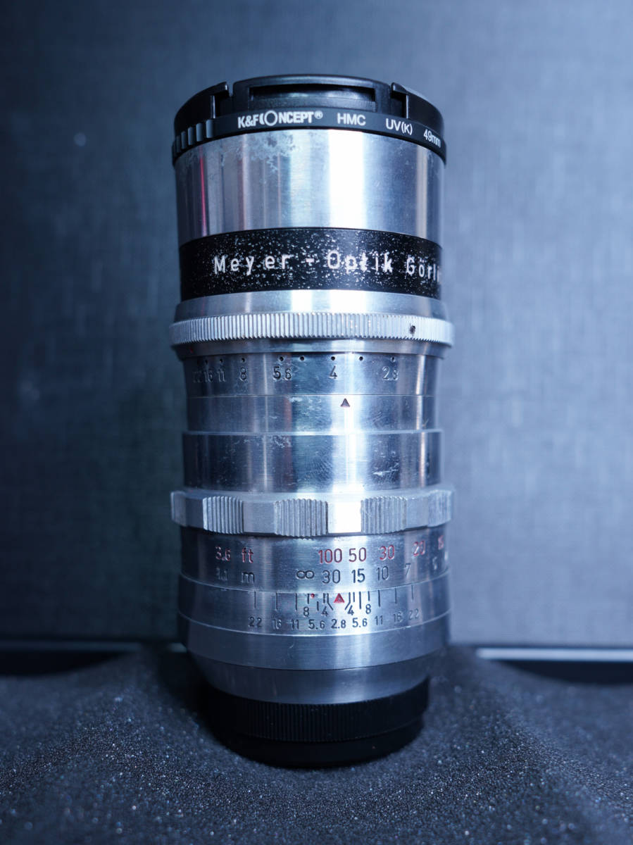 整備品　Meyer Optik Gorlitz Trioplan 100mm f2.8 M42マウント_画像1