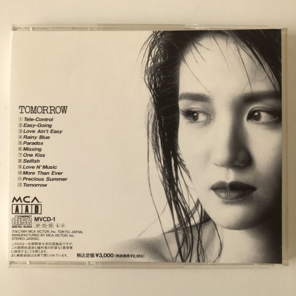 B15864　CD（中古）TOMORROW　浜田麻里_画像2