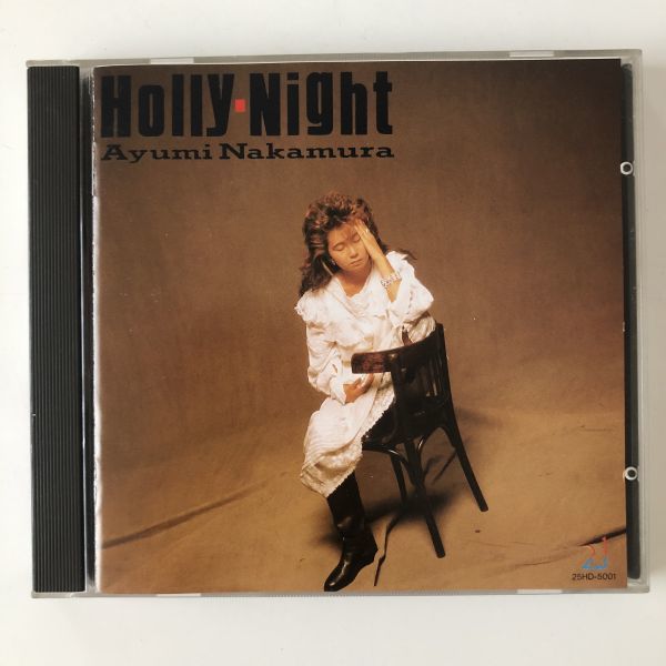 B15940　CD（中古）HOLLY－NIGHT　中村あゆみ_画像1