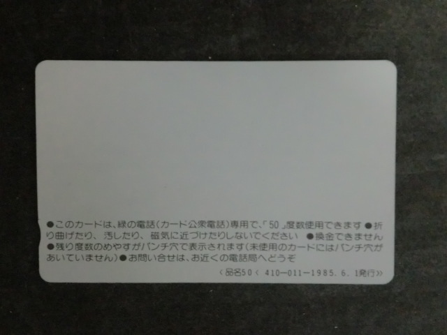 ◎テレホンカード 「秋田　男鹿半島（なまはげ）重要無形民俗文化財」50度数☆f13_画像4