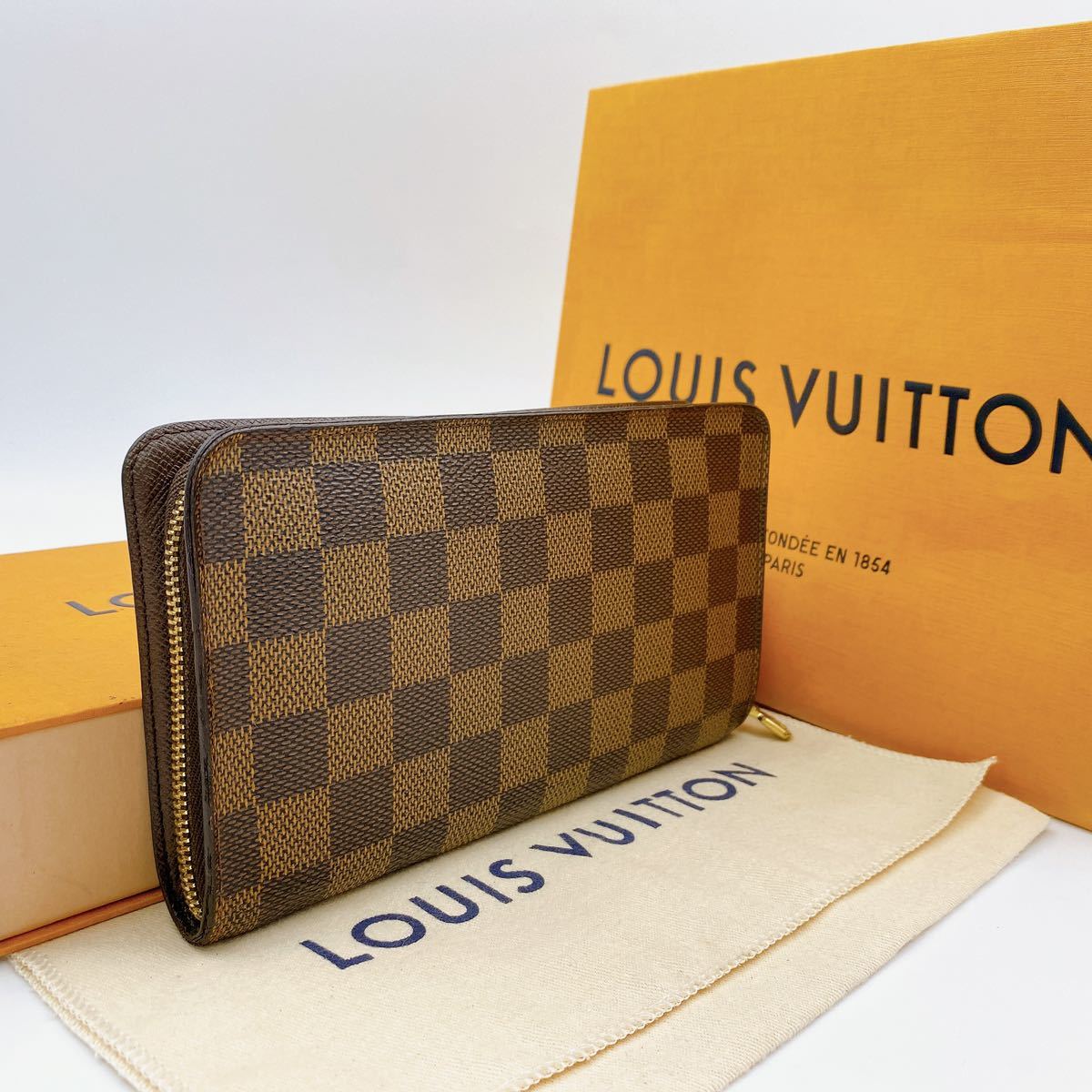 A1815【美品】LOUIS VUITTON ルイヴィトン ダミエ ポルトモネジップ