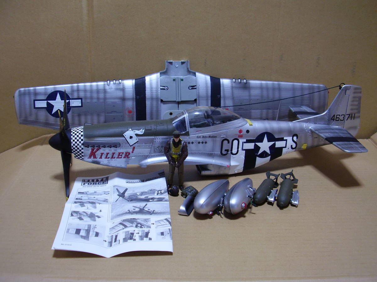 Elite force 1/18 P-51D Mustang : Real Yahoo auction salling Elite force 1/18 P-51D Mustang : Real Yahoo auction salling