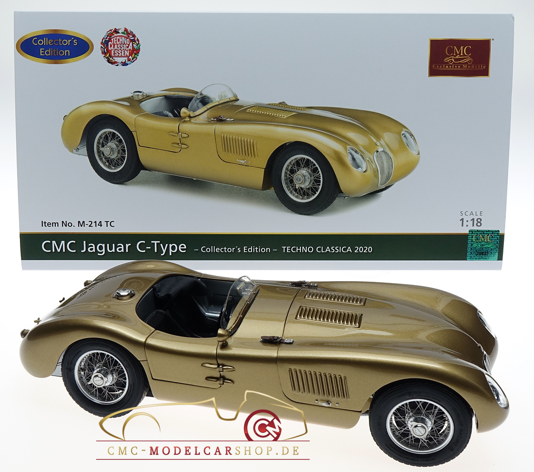 300台限定 CMC 1/18 ジャガー C-タイプ 1952 CMC 25周年アニバーサリー
