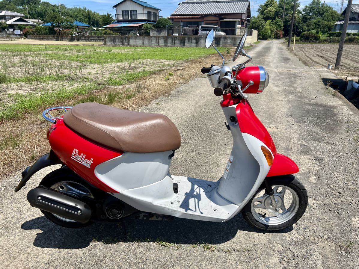 スズキ レッツ4 パレット CA41A 実働 埼玉発 熊谷市 原付き スクーター