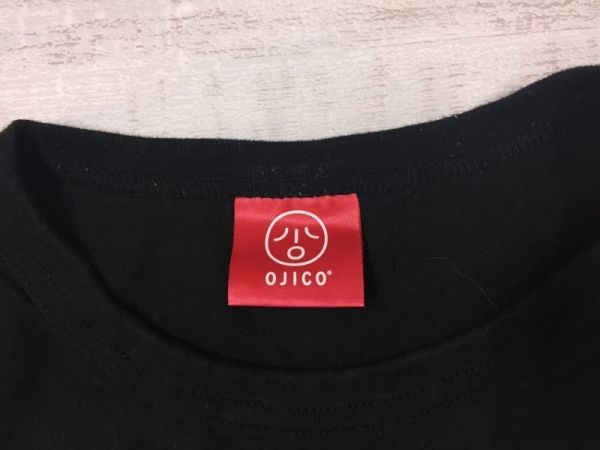 【送料無料】 オジコ OJICO 和柄 リアルなラーメン 中華そば ユーモア ユニーク おもしろ 半袖Tシャツ カットソー メンズ 日本製 L 黒_画像2