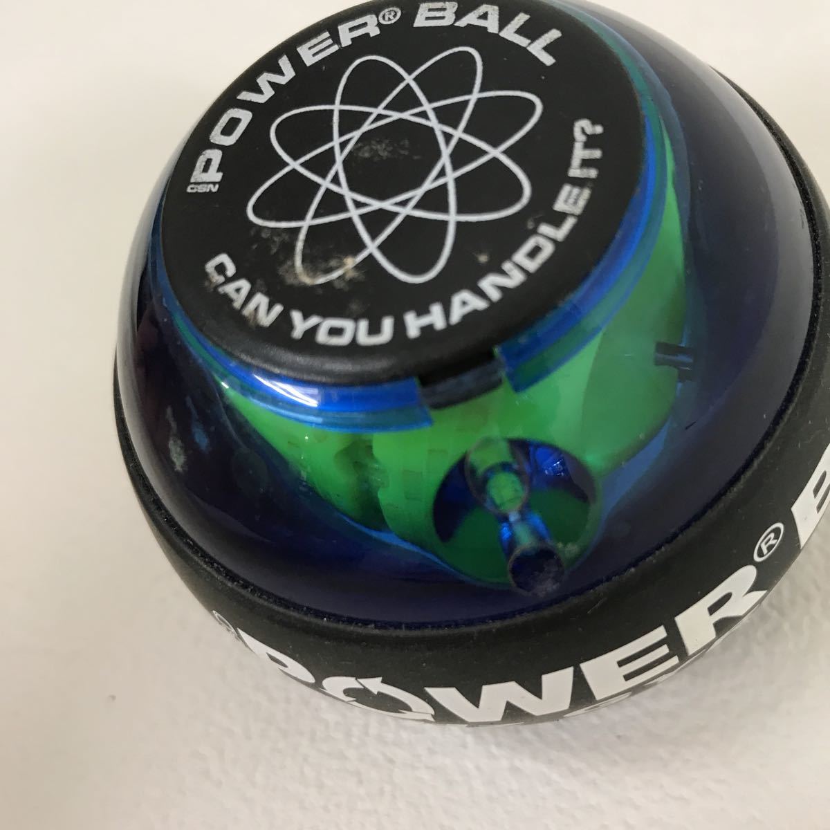 250　中古　POWER　BALL　250Hz　NSDBALL　パワーボール　スナップボール　筋トレ器具　紐スタート　ジャンク_画像7