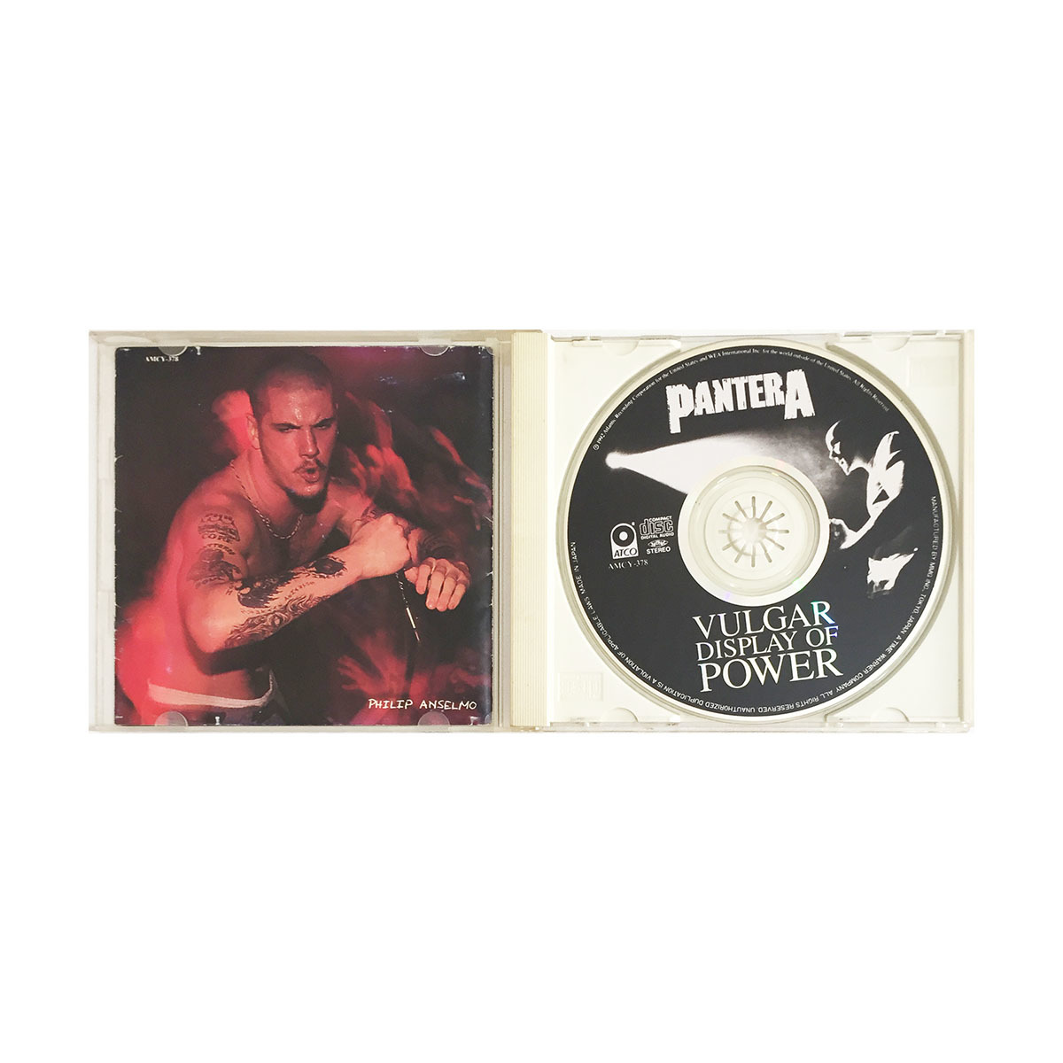 洋楽 CD パンテラ ヴァルガー ディスプレイ オブ パワー PANTERA Vulgar Display Of Power ヘヴィメタル パワーメタル ダイムバッグダレル