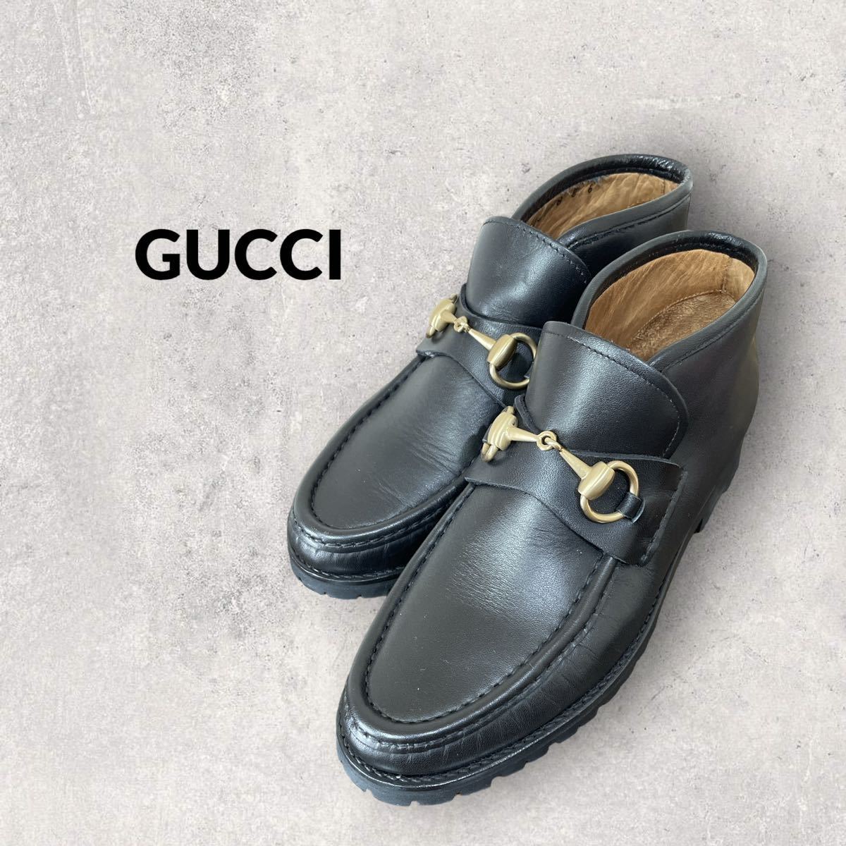 Gucci グッチ ヨルダーン 36.5 23.5ローファー モカシン -