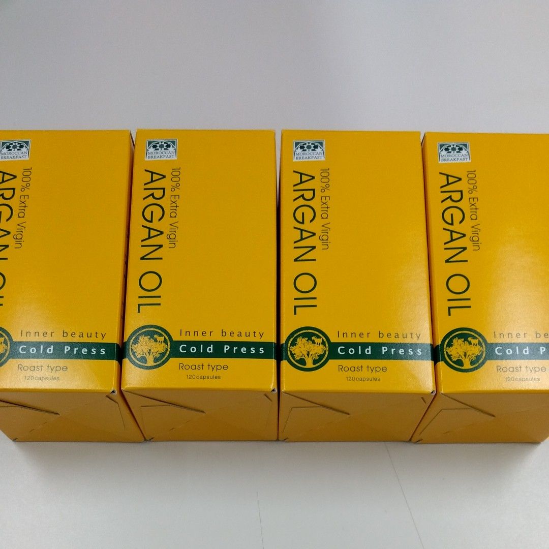 食べる アルガンオイル 120粒 30日分 4個セット モロッコの朝食 ARGAN