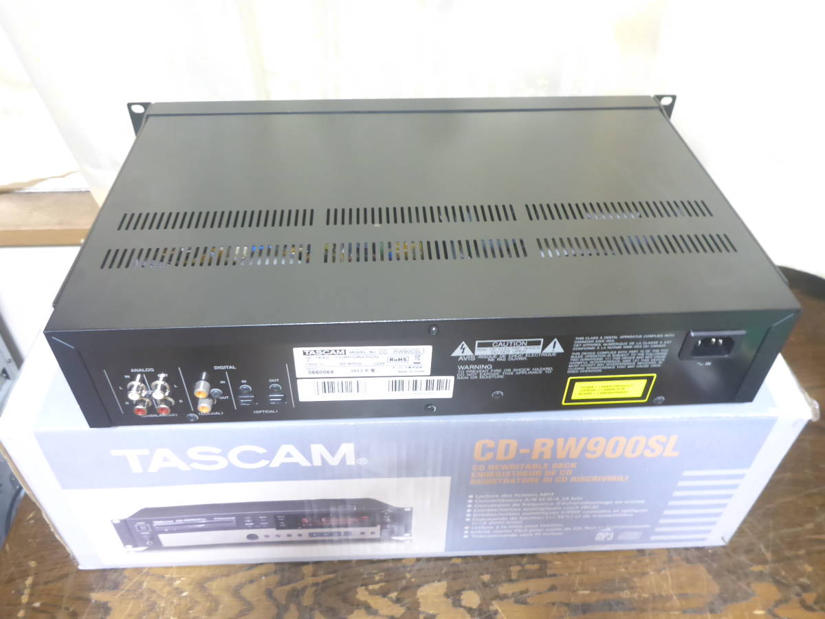 TASCAM CD-RW900SL 業務用CDレコーダー タスカム