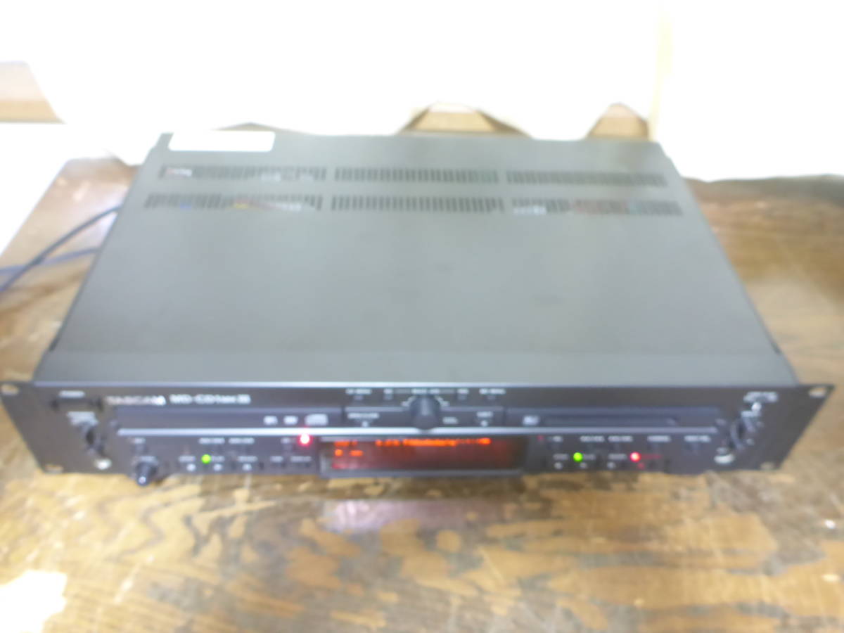 TASCAM 業務用 CDプレーヤー/MDレコーダー MD-CD1MKⅢ-