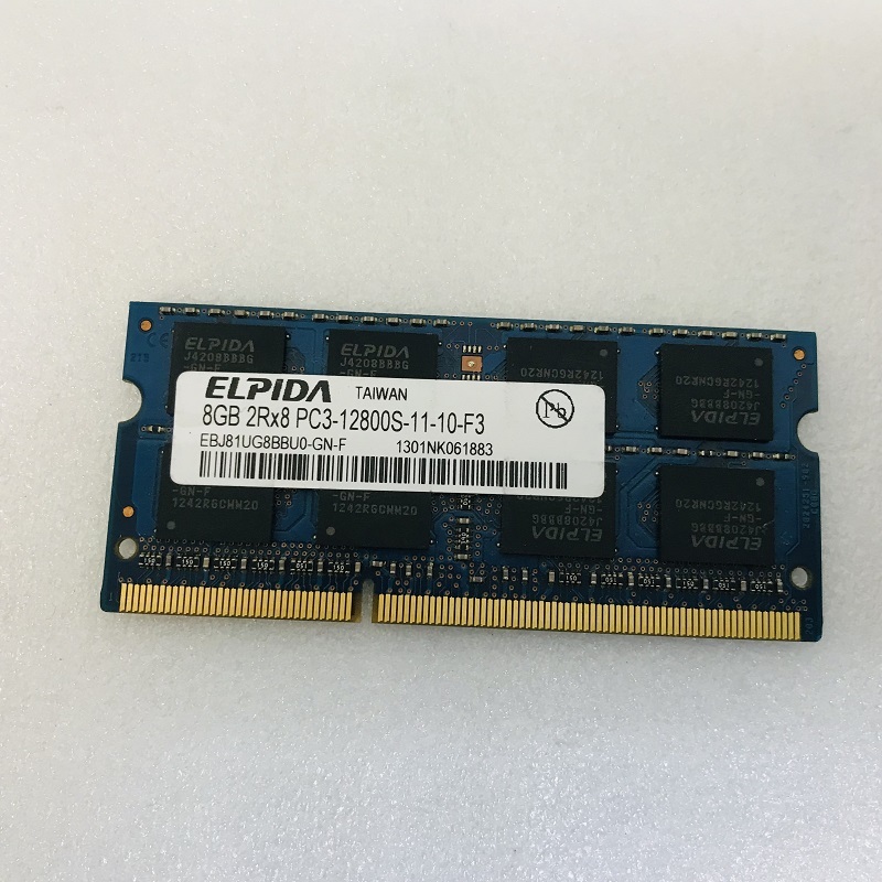 ノートPC メモリー CFD販売 DDR3-1600 8GB 動作確認済み
