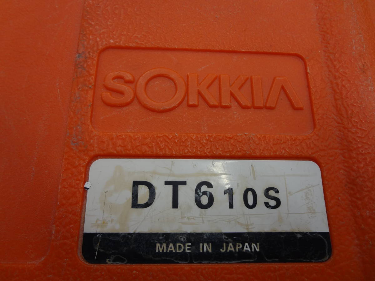 ■SOKKIA ソキア 電子デジタルセオドライト　DT610S 光学 測量機 測量機器 測定器　【3】_画像6