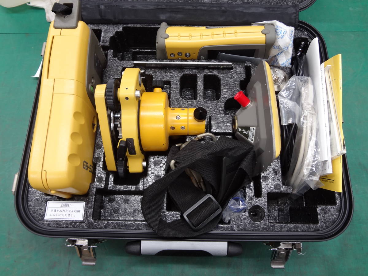 □TOPCON トプコン PG-AI GB-500 データコレクタ FC-100 GPS測量 □TOPCON トプコン PG-AI GB-500 データコレクタ FC-100 GPS測量