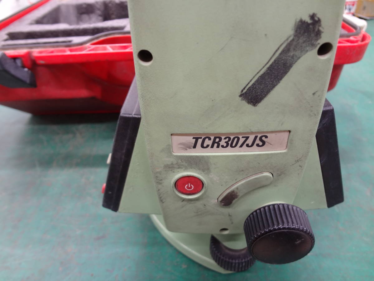 □Leica ライカ TCR307JS 測量機器 トータルステーション 【3 □Leica ライカ TCR307JS 測量機器 トータルステーション 【3