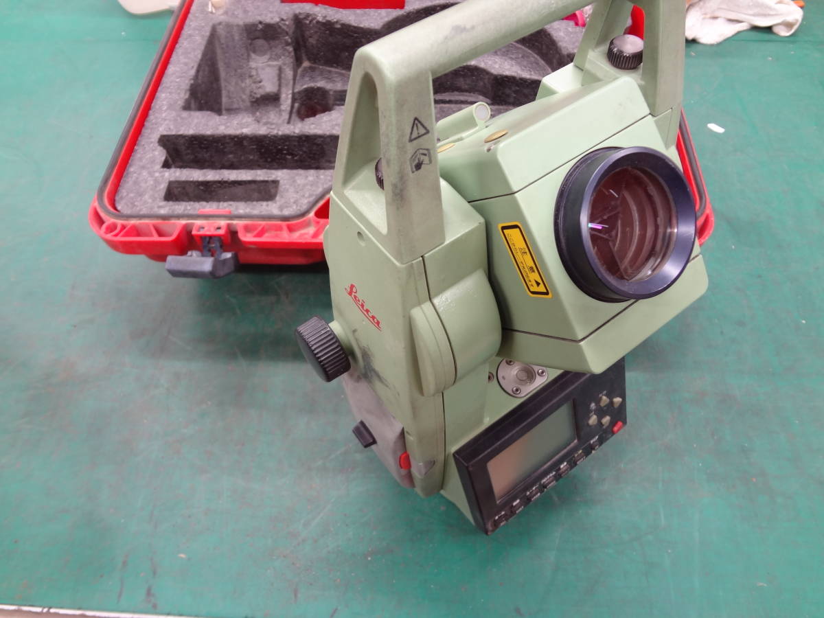 □Leica ライカ TCR307JS 測量機器 トータルステーション 【3 □Leica ライカ TCR307JS 測量機器 トータルステーション 【3