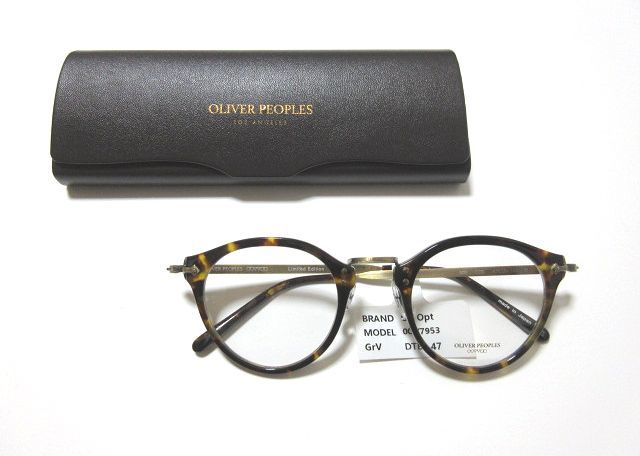 限定モデル 新品 希少 OLIVER PEOPLES オリバーピープルズ Limited