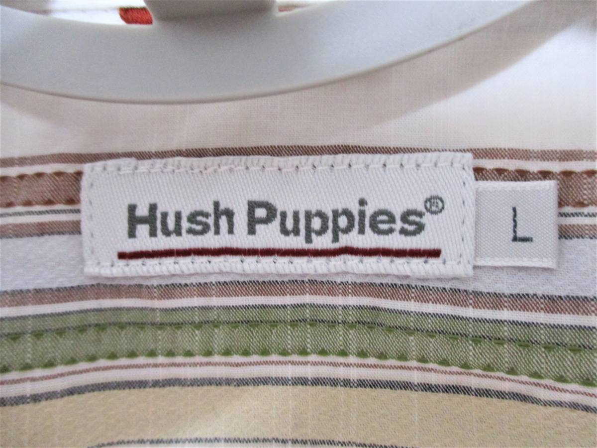 (中古）HUSH　PUPPIES　半袖カラーシャツ　表記サイズL_画像6