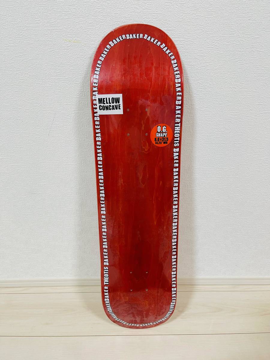 予約販売品】 ベーカー BAKER スケートボードデッキ 8.0*31.5 B デッキ
