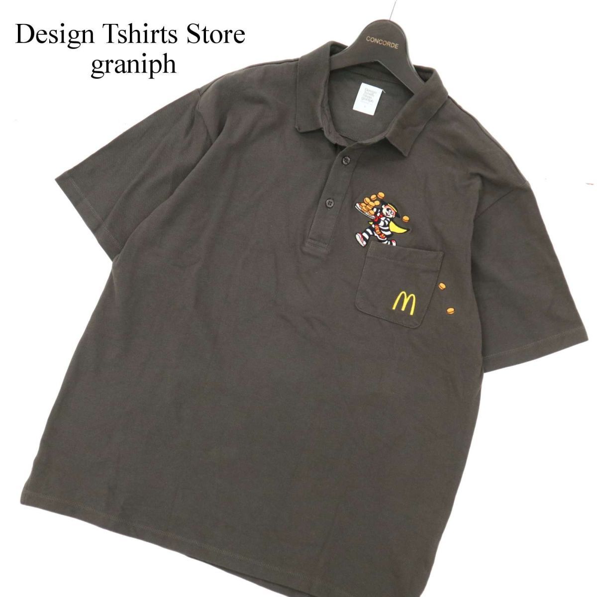 完売品！Design Tshirts Store graniph グラニフ × マクドナルド 半袖