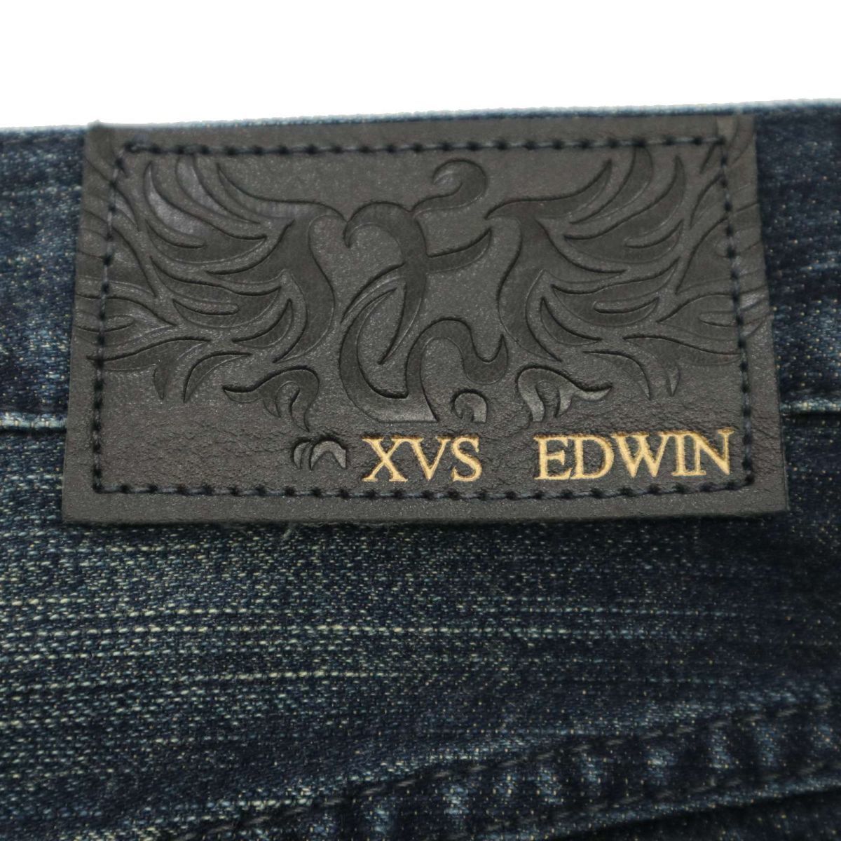 EDWIN エドウィン 4553 XVシリーズ★ 加工 ハーフ ショート デニム パンツ Sz.30　メンズ　C3B02328_6#P_画像6