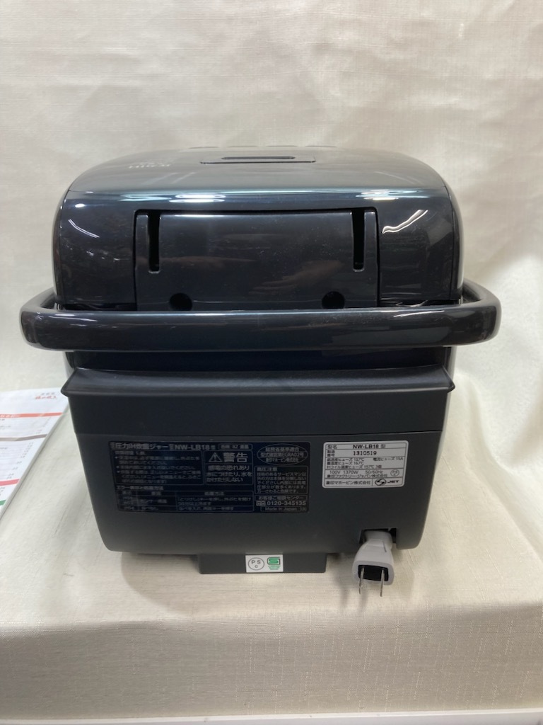 ZOJIRUSHI 象印 1升炊き 圧力IH炊飯器 炊飯ジャー 炎舞炊き NW-LB18