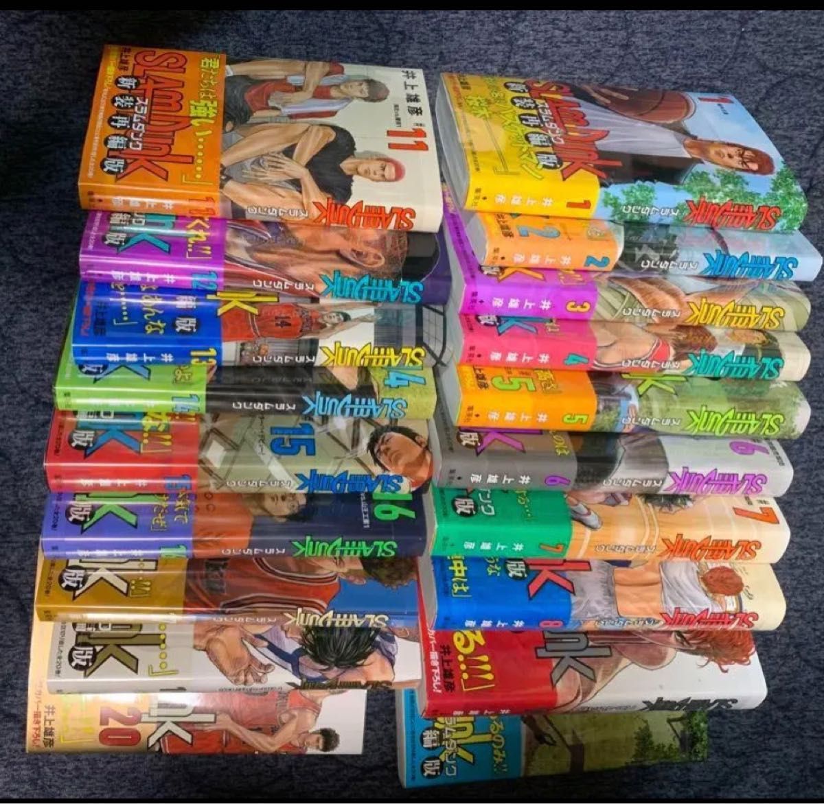 超美品!SLAM DUNK 新装再編版 全20巻+Re:SOURCE1冊