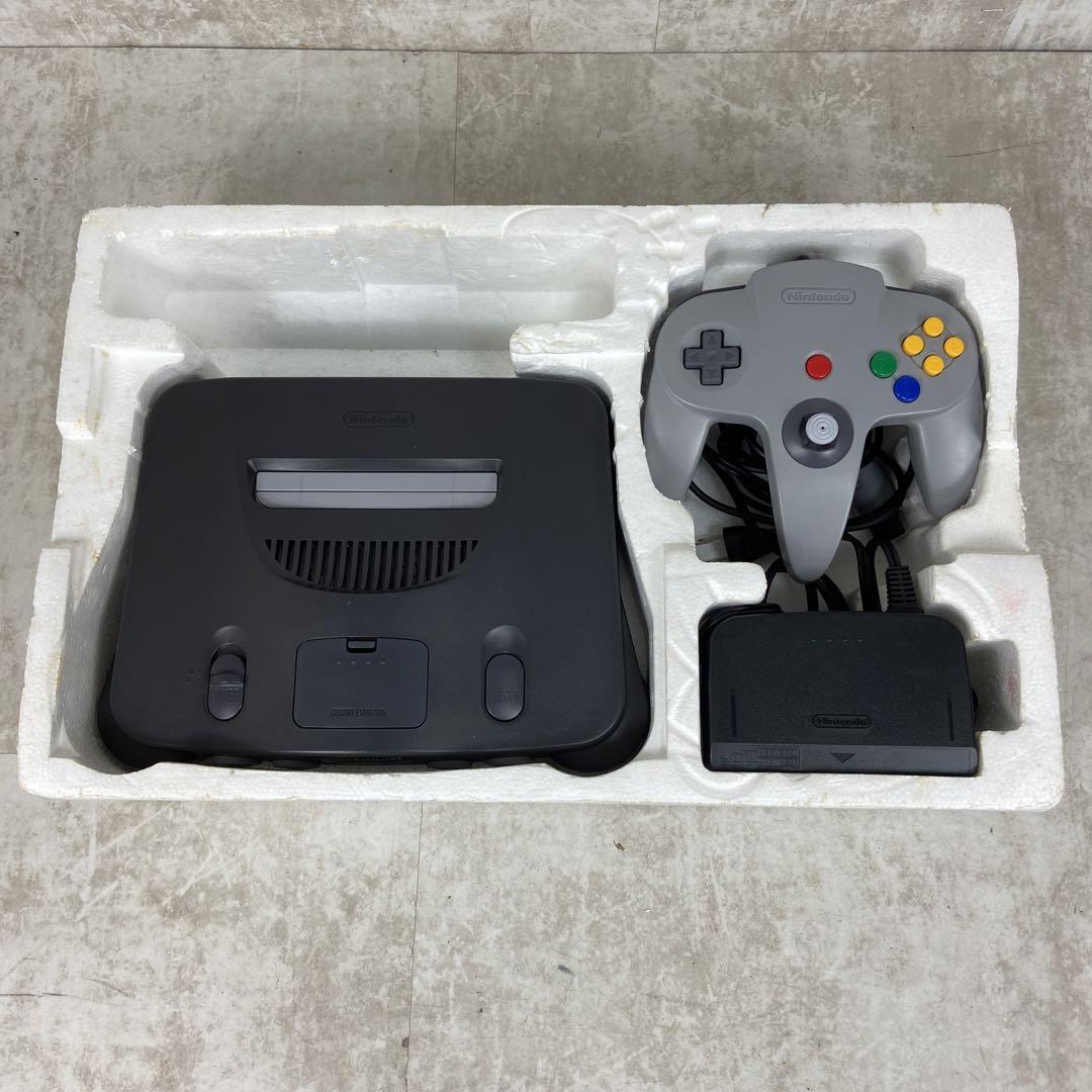 美品 Nintendo64 NUS-S-HA 家庭用ゲーム機 レトロゲーム 本体 任天堂