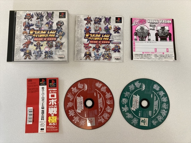 23-PS-299-T　プレイステーション　全スーパーロボット大戦　電視大百科　動作品　PS1　プレステ1_画像1