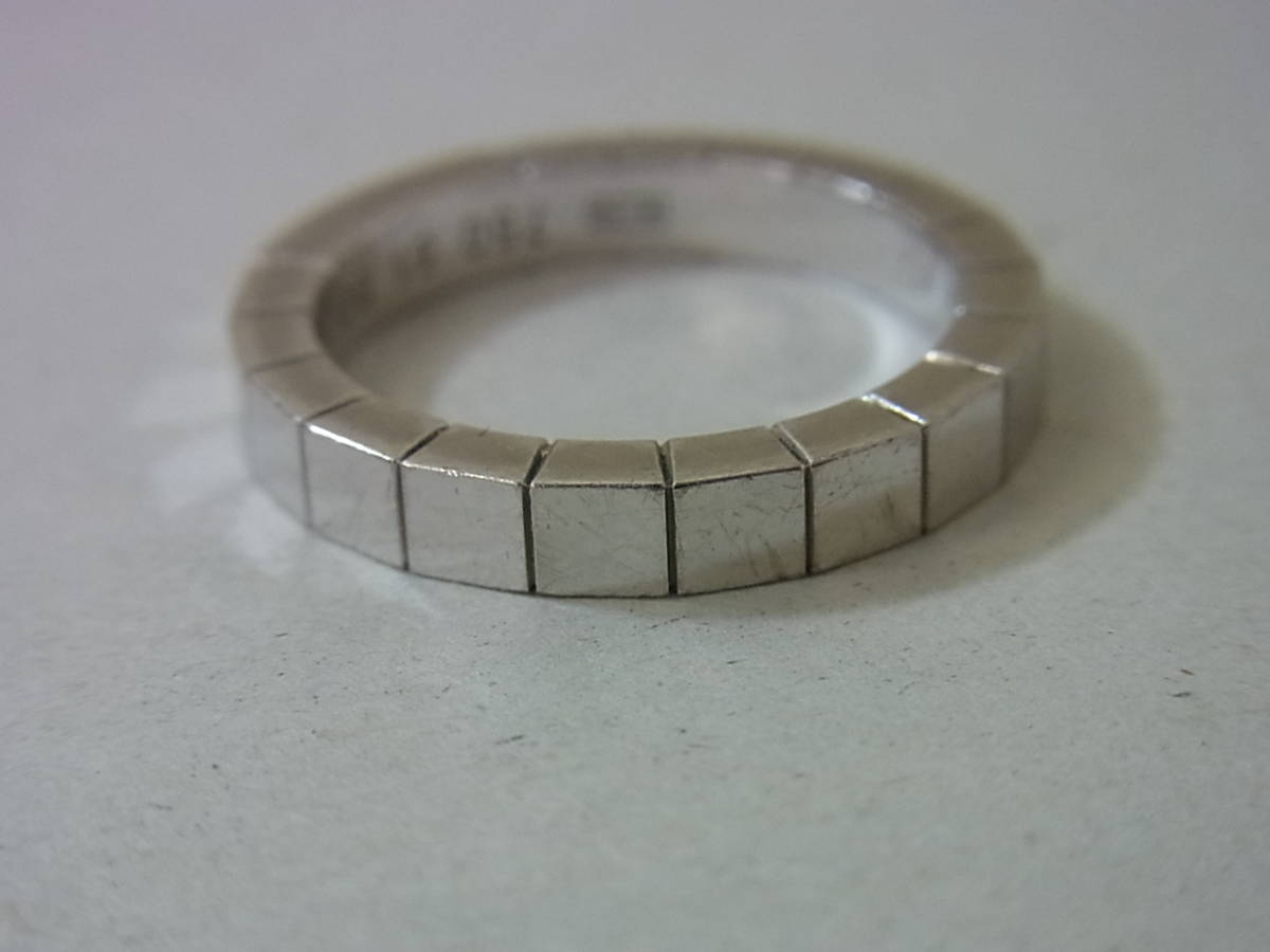 150516H83-0617H■Ｃａｒｔｉｅｒ■カルティエ　ラニエール　リング・指輪　７５０刻印　約６．１６ｇ　レディースアクセサリー_画像5