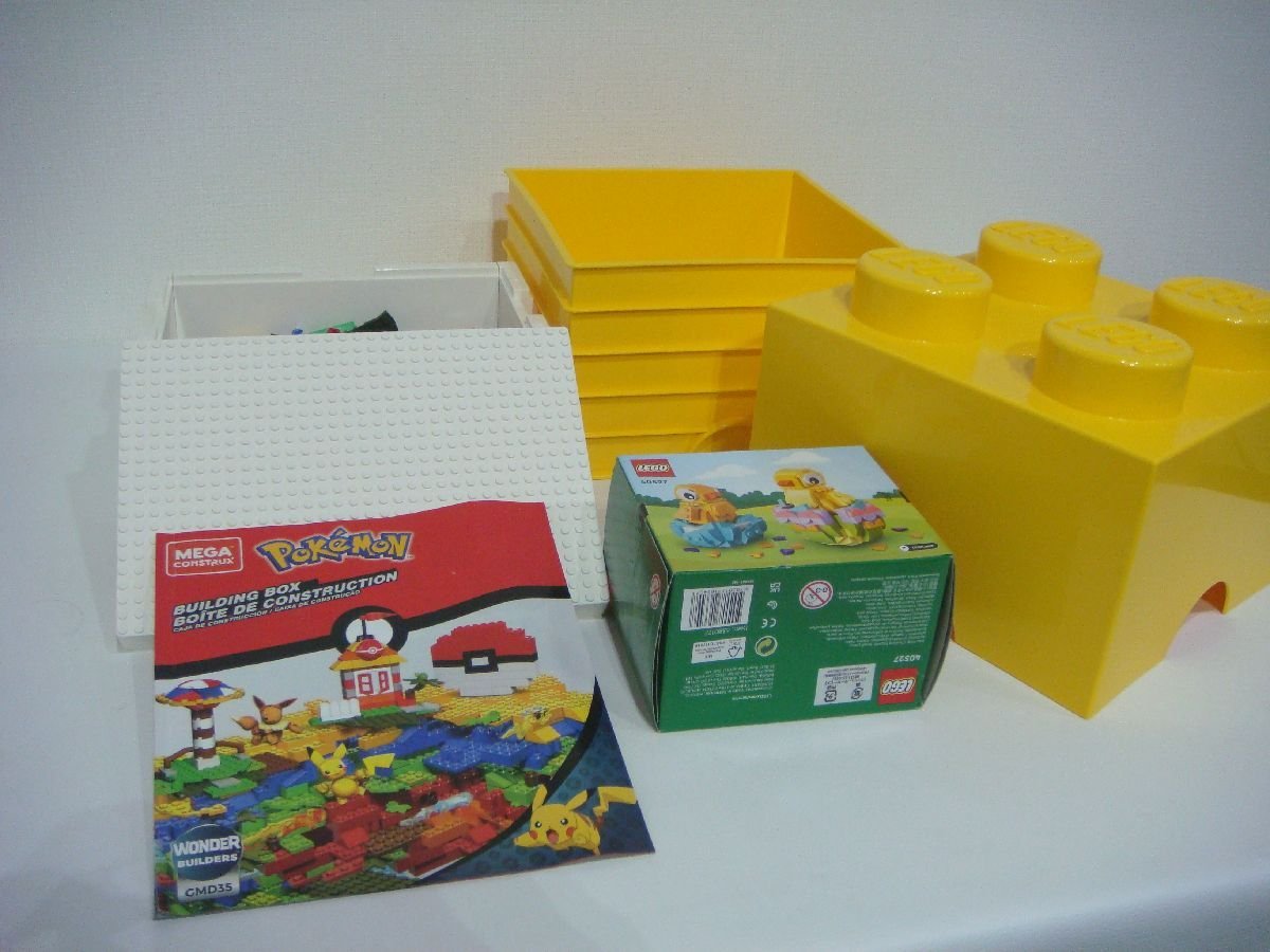 PP/F07BH-DA3 レゴ ブロック まとめ売り ポケモン BUILDING BOX ヒヨコ