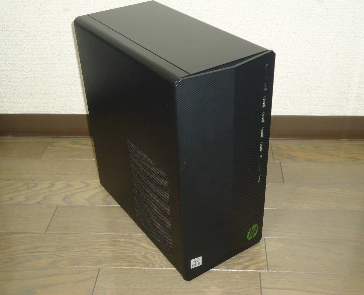 美品 HP Pavilion Gaming Desktop TG01-1155jp Core i7 10700F 2.9GHz