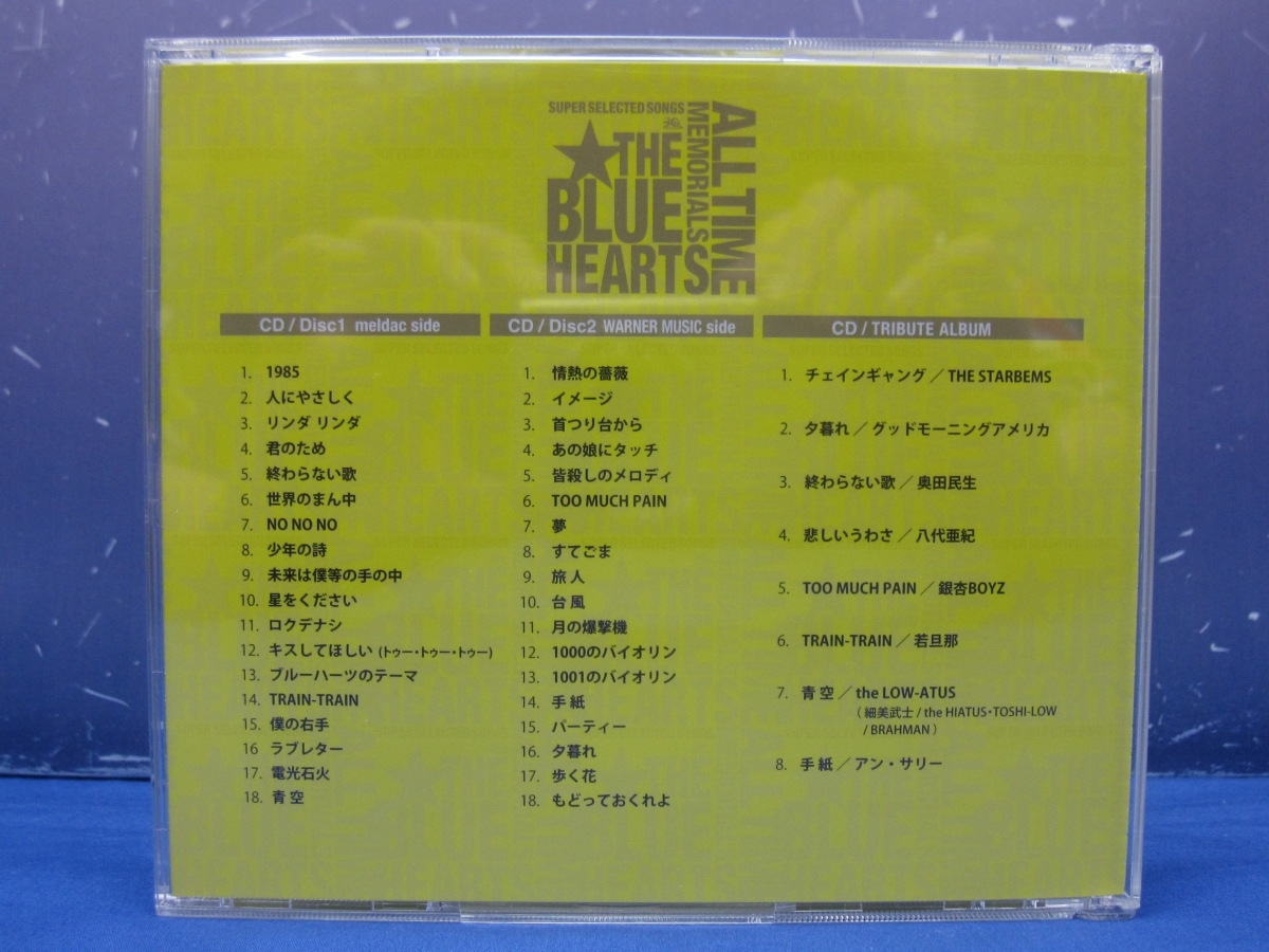 B12 ザ・ブルーハーツ THE BLUE HEARTS 30th ANNIVERSARY ALL TIME
