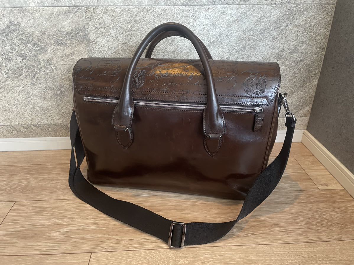 ベルルッティ エミーオ2way ブリーフケース ショルダー付き Berluti