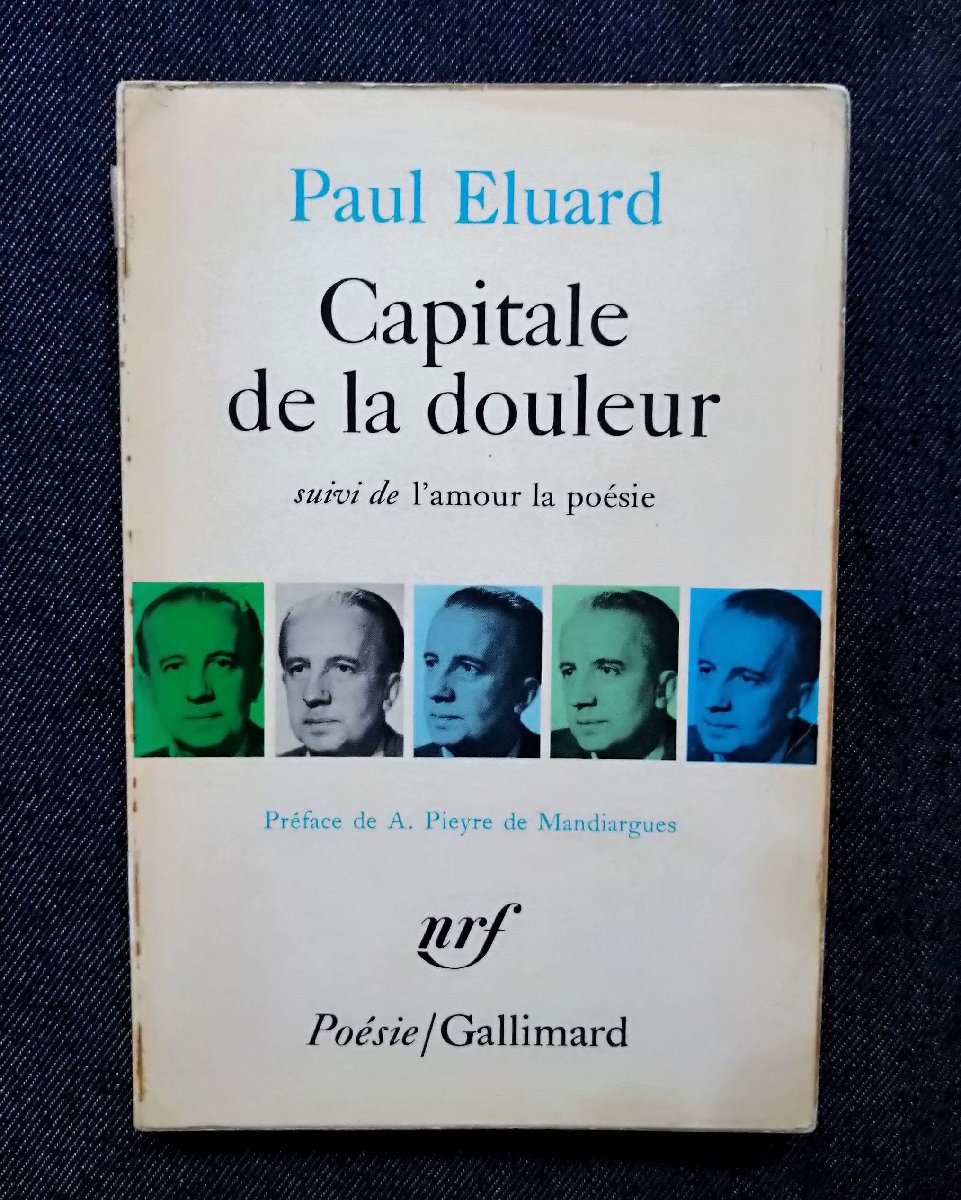 ポール・エリュアール 1966年 洋書 Paul Eluard Capitale de la douleur シュルレアリスムの画像1