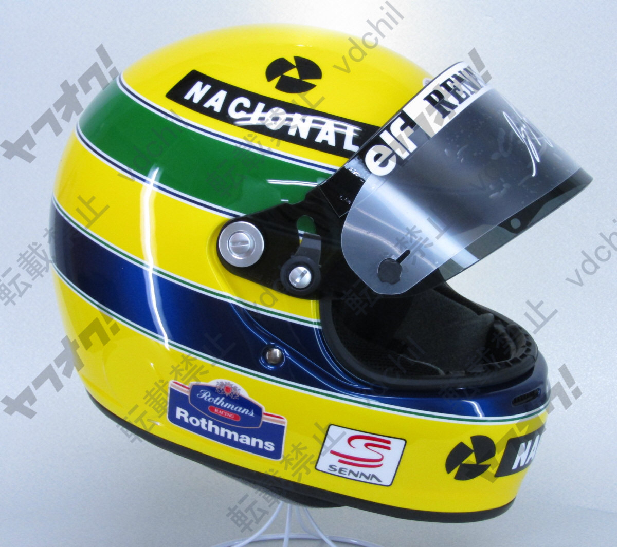F1 アイルトン・セナ 1994 レプリカヘルメット 1/2スケール F1 アイルトン・セナ 1994 レプリカヘルメット 1/2スケール