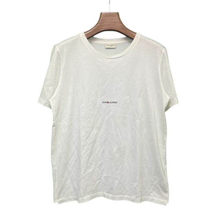 SAINT LAURENT ,サンローラン, Tee ,半袖Tシャツ ,白Tシャツ ,トップス