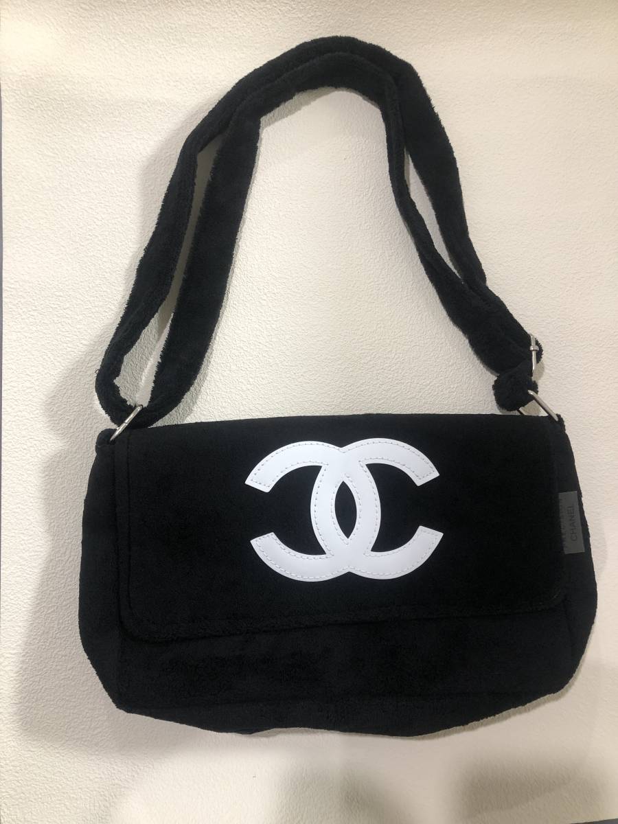 新品 CHANEL ノベルティ ショルダーバッグ 白マーク シャネル ショルダーバッグ