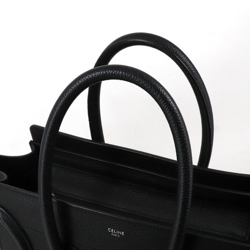 セリーヌ CELINE 新ロゴ ラゲージ マイクロショッパー バッグ トート