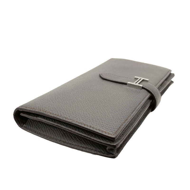 エルメス HERMES ベアンスフレ 財布 長財布 ヴォーエプソン エタン
