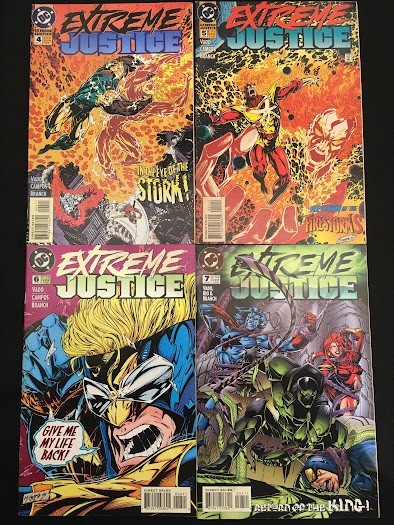 *6JJ6 【即決】 DC EXTREME JUSTICE #0~18 全19冊 1995-1996年　【アメコミ】【原書コミックブック（リーフ）】_画像2