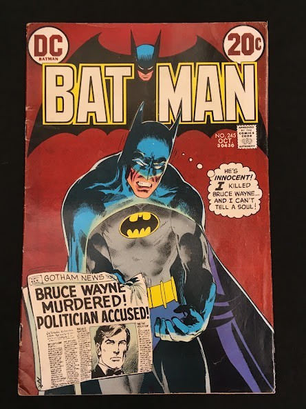 7JJ5 【即決】 BAT MAN #245 THE BRUCE WAYNE MURDER CASE! 【DC