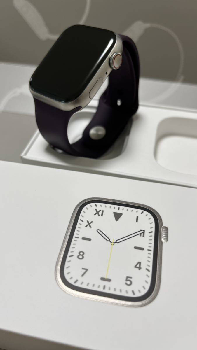 【美品・希少】Apple Watch series７ Edition (GPS + Cellularモデル) - 45mm チタニウムケース  アップルウォッチ チタン