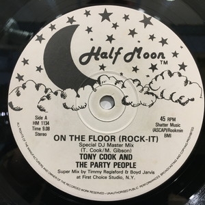 【新宿ALTA】TONY COOK & THE PARTY PEOPLE/ON THE FLOOR(HM1134)_画像1