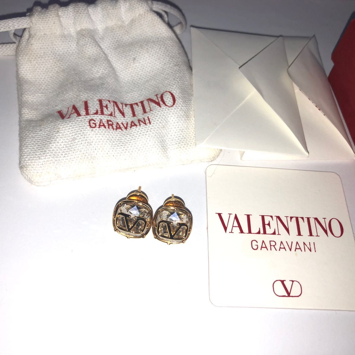 半額値下げ中【新品未使用】VALENTINO バレンティノ ピアス イヤリング