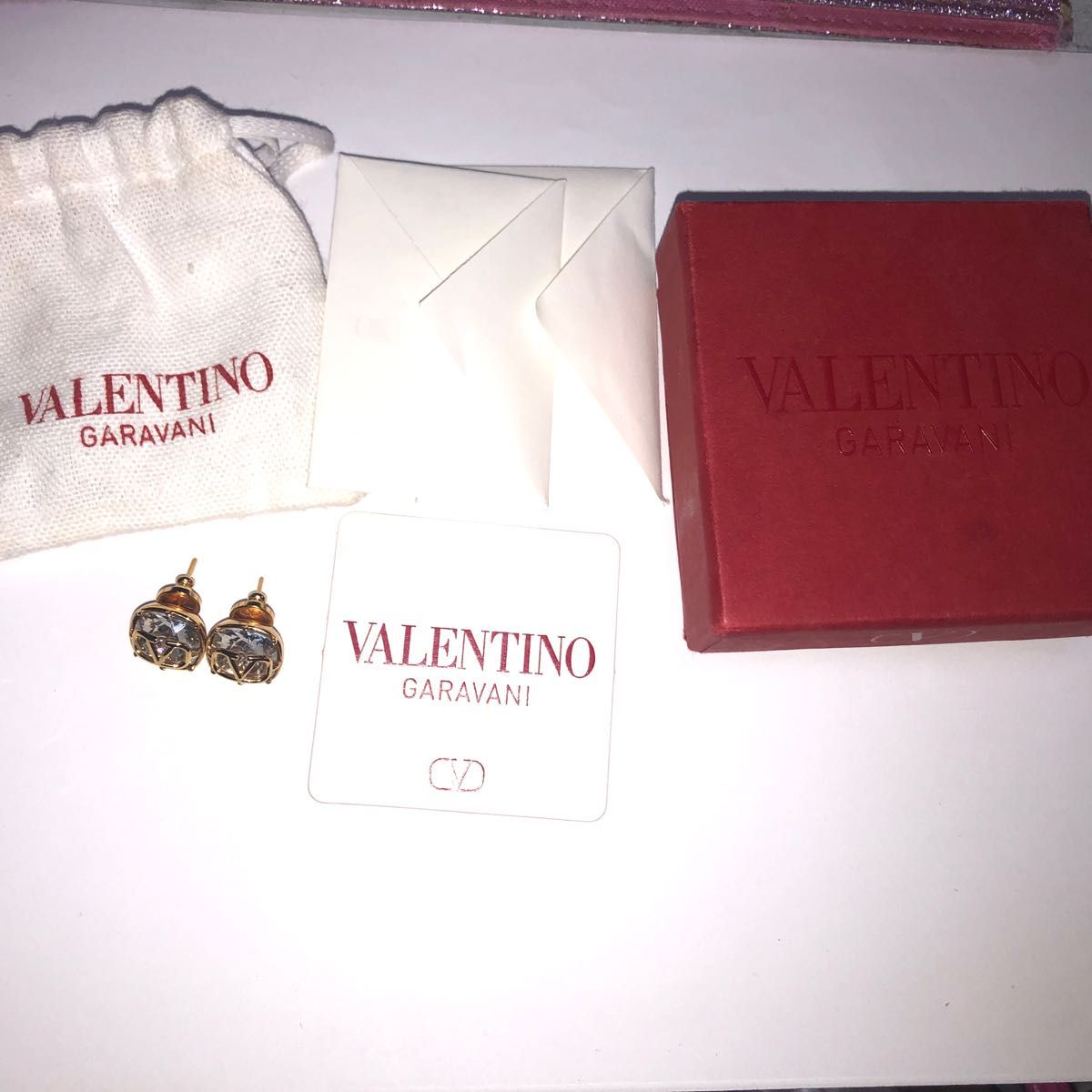 半額値下げ中【新品未使用】VALENTINO バレンティノ ピアス イヤリング